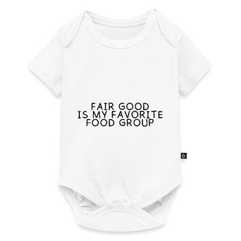 Fair Food Is My Favorite Food Group 3 - Baby Premium short-sleeve bodysuit - white - Front