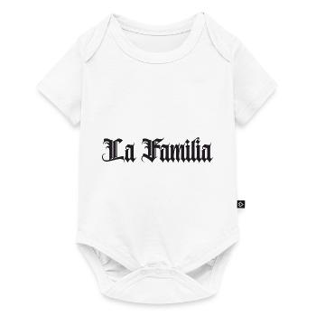 "Familia" the family, the only thing that counts - Baby Premium short-sleeve bodysuit - white - Front