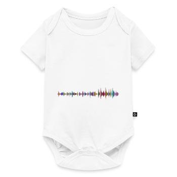 Musique - Body à manches courtes Premium Bébé - blanc - Devant