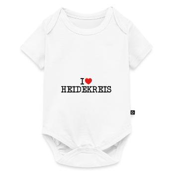 I love Heidekreis - Baby Premium short-sleeve bodysuit - white - Front