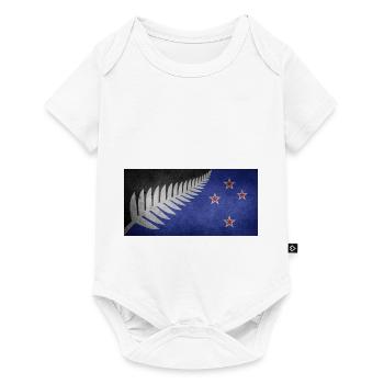 New Zealand flag We love NZ - Baby Premium short-sleeve bodysuit - white - Front