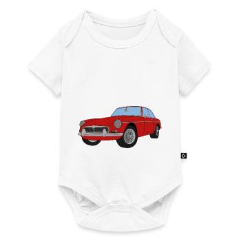 MGB-FARBE - Baby Premium Kurzarmbody - Weiß - Vorne