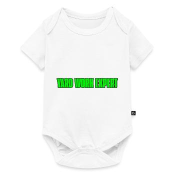 Yard Work Expert 3 - Baby Premium short-sleeve bodysuit - white - Front