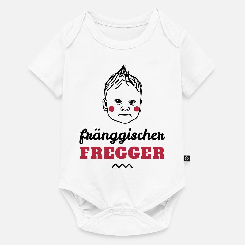 fränggischer fregger - Baby Premium Kurzarmbody - Weiß