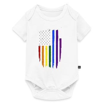 Gay Gay Lesbian Gay Pride Gift - Baby Premium short-sleeve bodysuit - white - Front