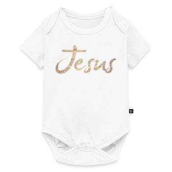 Jésus - Body à manches courtes Premium Bébé - blanc - Devant
