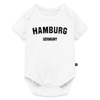Hambourg Vintage - Body à manches courtes Premium Bébé - blanc - Devant