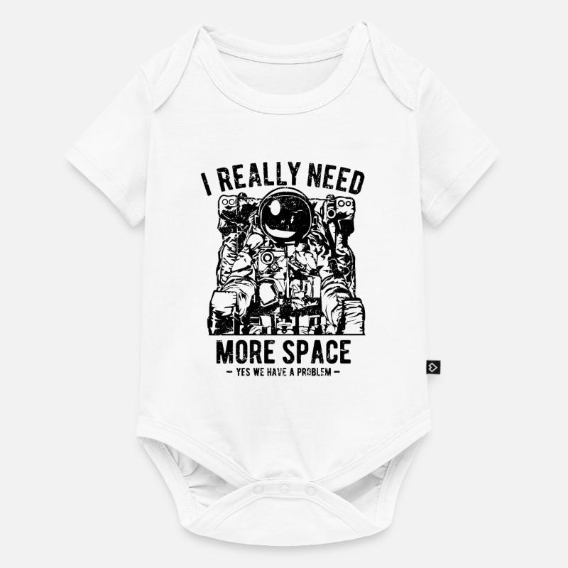 Astronaut space space flight - Baby Premium short-sleeve bodysuit - white