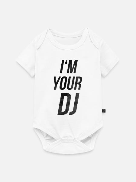 I'm your dj - Baby Premium Kurzarmbody - Weiß