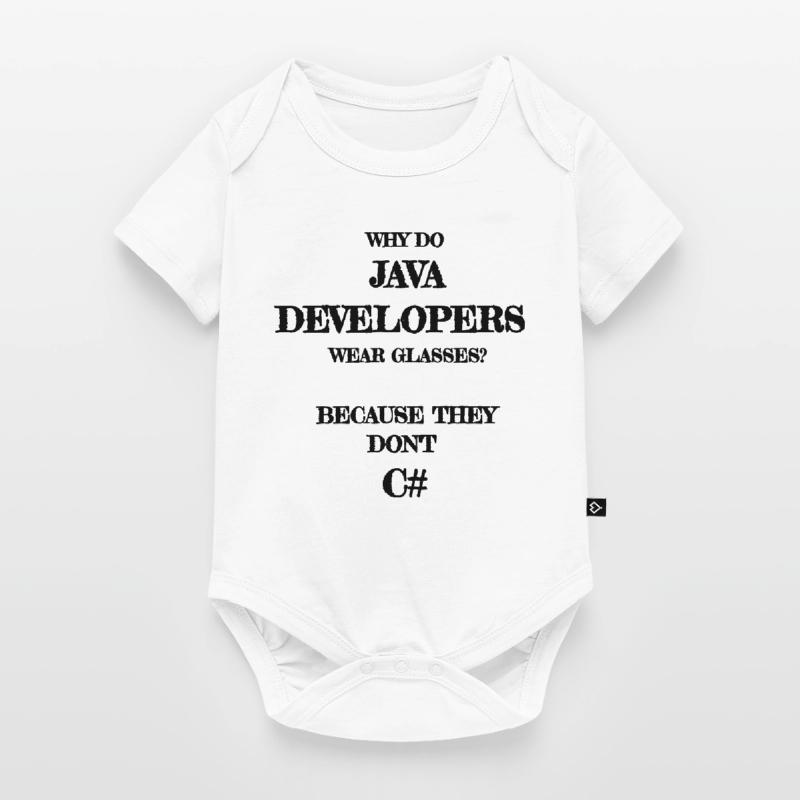 java developers joke Java Developer Developer Baby Premium short-sleeve bodysuit