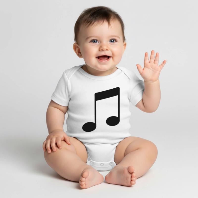 note_icon Baby Premium short-sleeve bodysuit