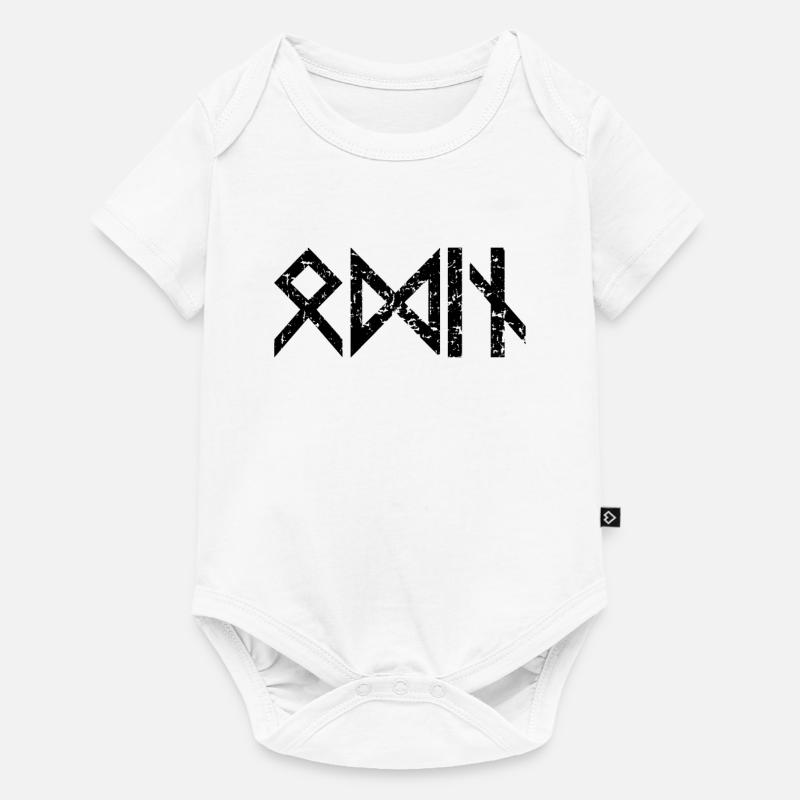 Odin - Body à manches courtes Premium Bébé - blanc