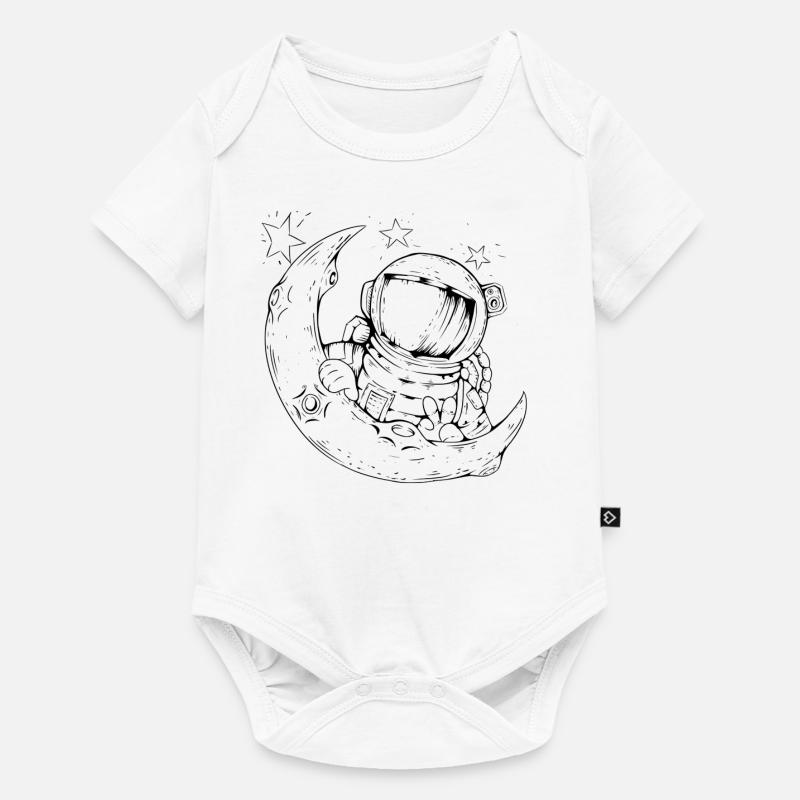 Astronaute - Body à manches courtes Premium Bébé - blanc
