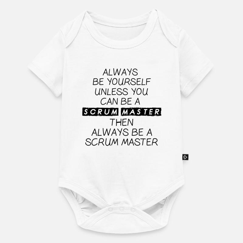 Scrum Master Agile Software Entwicklung - Baby Premium Kurzarmbody - Weiß
