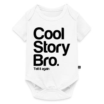 coolstorybro - Baby Premium short-sleeve bodysuit - white - Front