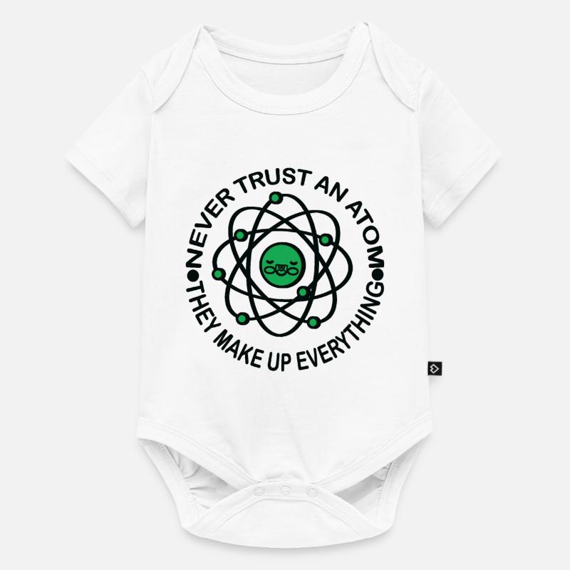Atom Science Science - Baby Premium short-sleeve bodysuit - white