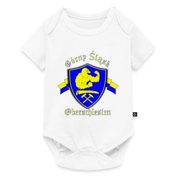 Oberschlesien - Baby Premium Kurzarmbody - Weiß - Vorne