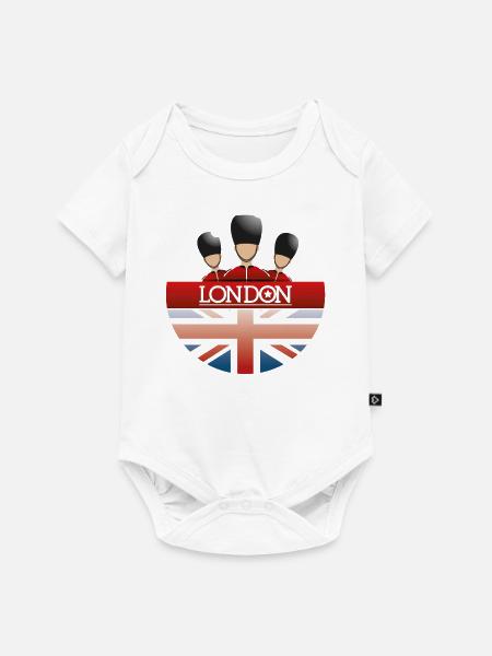 England ist mein Land - Baby Premium Kurzarmbody - Weiß