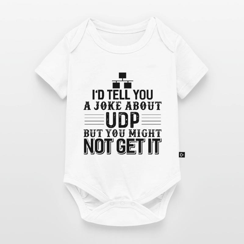 Computer Science Programmer UDP Joke Baby Premium short-sleeve bodysuit