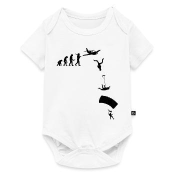 Skydive Freefly Skydiving Skydiving Shirt - Body à manches courtes Premium Bébé - blanc - Devant