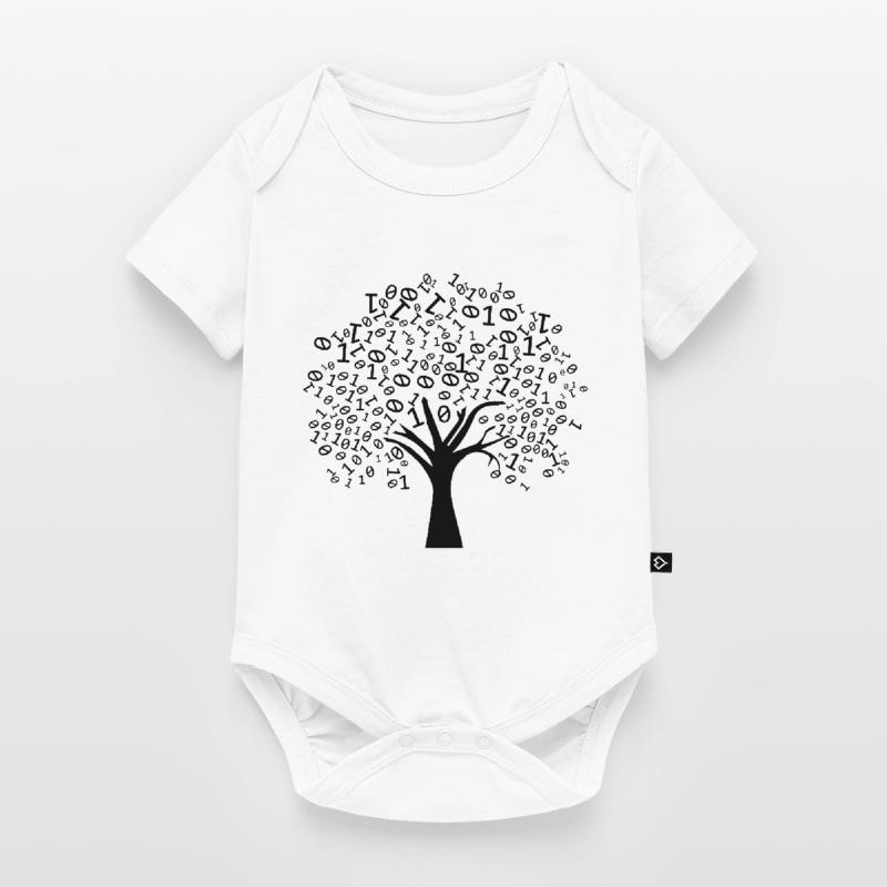 Programmer Binary Tree Baby Premium short-sleeve bodysuit