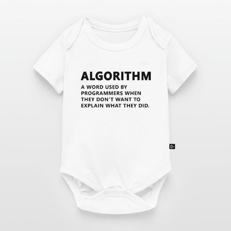 Programmer Algorithm Definition Baby Premium short-sleeve bodysuit