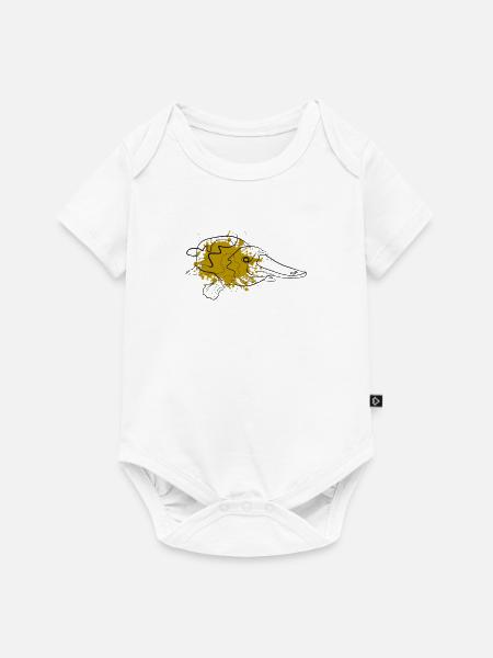 Schnabeltier - Baby Premium Kurzarmbody - Weiß