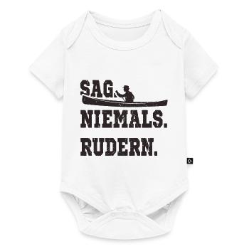 Kanu fahren - Baby Premium Kurzarmbody - Weiß - Vorne