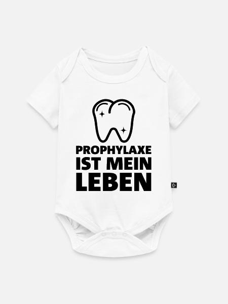 Zahnarzt Zahnärztin - Baby Premium Kurzarmbody - Weiß