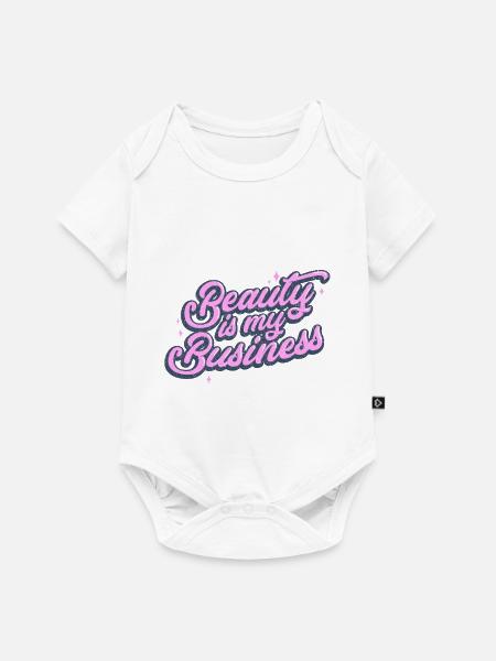 Kosmetikerin Make-Up - Baby Premium Kurzarmbody - Weiß