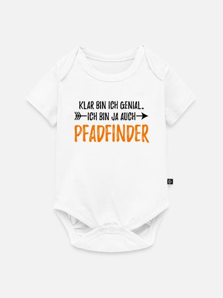 Pfadfinder - Baby Premium Kurzarmbody - Weiß
