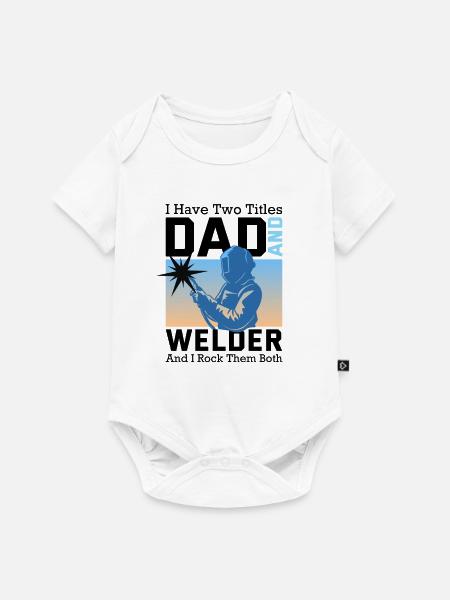 Schweißer - Baby Premium Kurzarmbody - Weiß