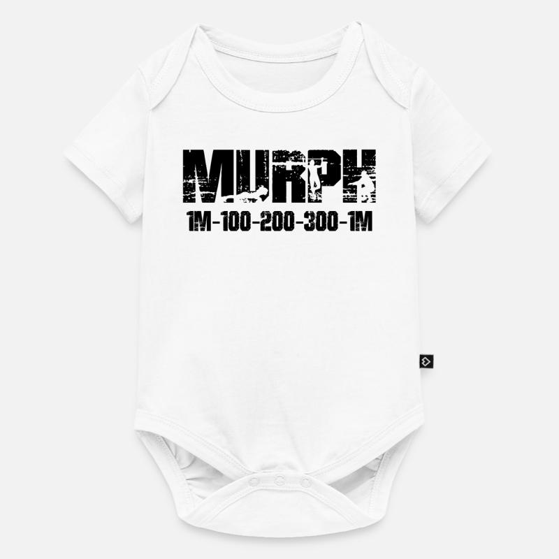 Remise en forme - Hero WOD Murph - Body à manches courtes Premium Bébé - blanc