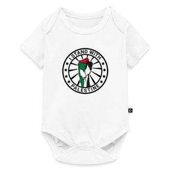 I Stand With Palestine Freedom for Palestine - Baby Premium short-sleeve bodysuit - white - Front