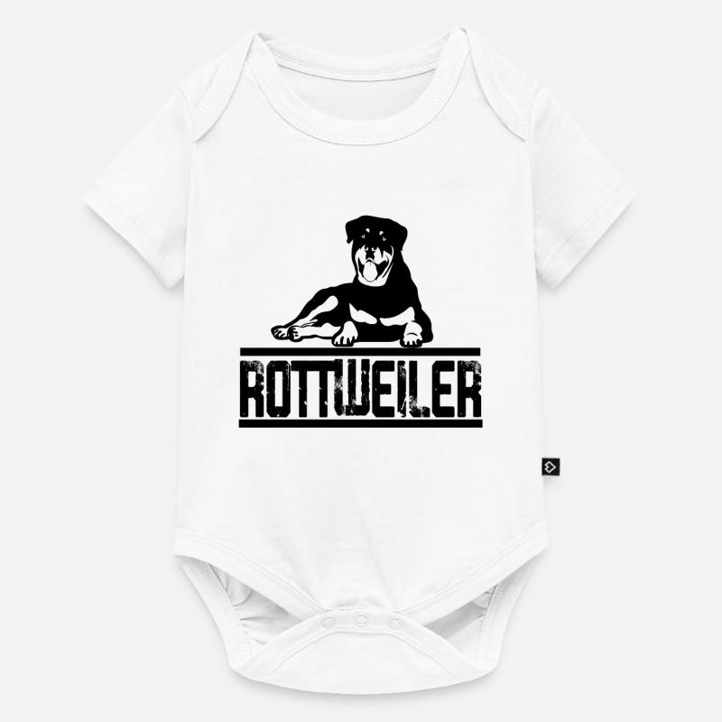 rottweiler - Body à manches courtes Premium Bébé - blanc