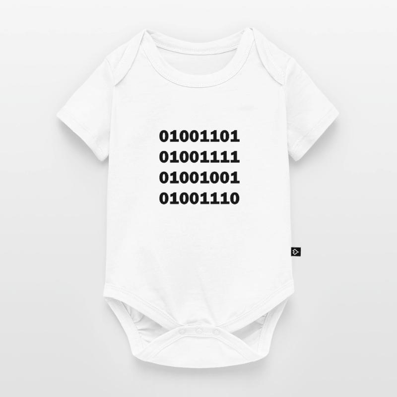 Binary code MOIN Baby Premium short-sleeve bodysuit