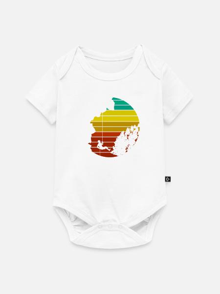 klettern - Baby Premium Kurzarmbody - Weiß