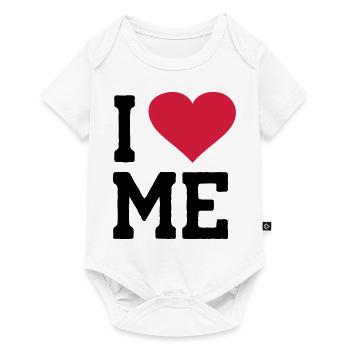 I Love Me - Baby Premium short-sleeve bodysuit - white - Front