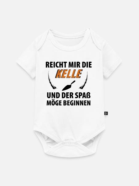 Maurer - Baby Premium Kurzarmbody - Weiß