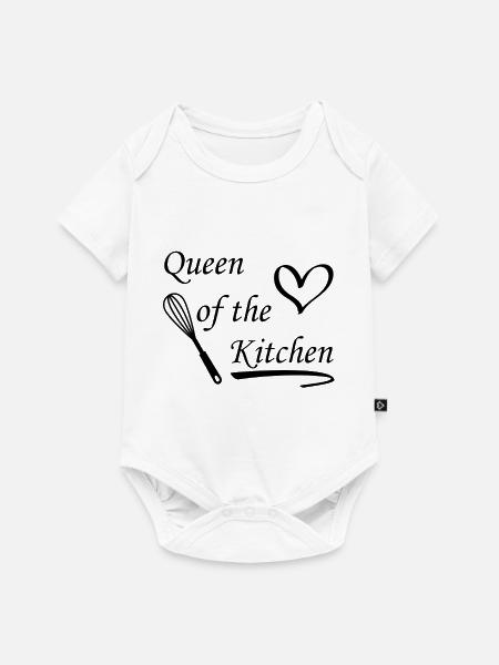 Queen of the Kitchen - Baby Premium Kurzarmbody - Weiß