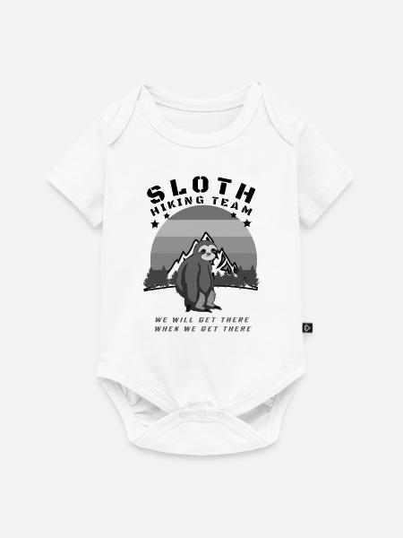 Mountain Hiking - Baby Premium Kurzarmbody - Weiß