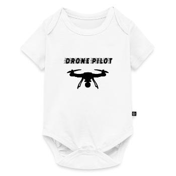 DRONE: Drone Pilot - Baby Premium short-sleeve bodysuit - white - Front