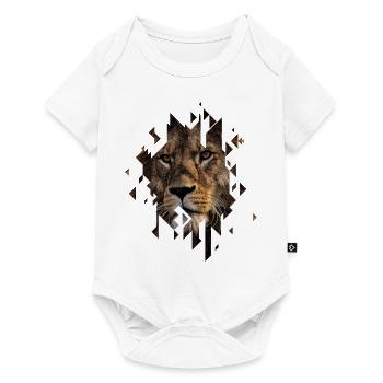 Lion Lion King Jungle Africa Safari Animal - Baby Premium short-sleeve bodysuit - white - Front