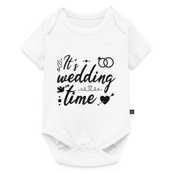 Wedding marriage - Baby Premium short-sleeve bodysuit - white - Front
