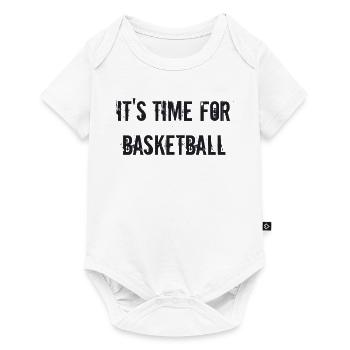 Basketball - it's time for basketball - Baby Premium short-sleeve bodysuit - white - Front