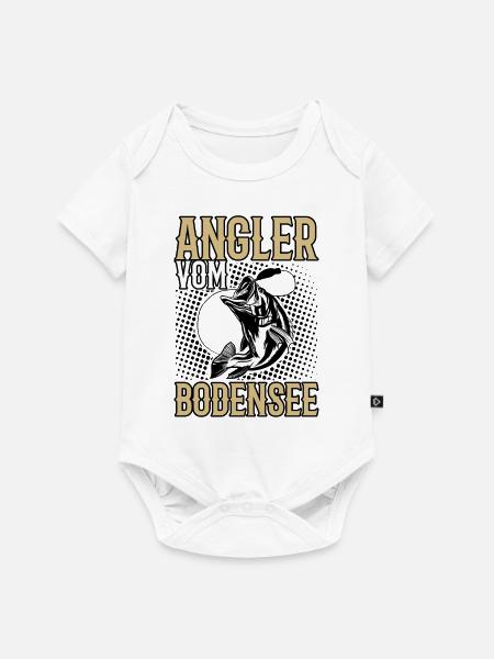 Angler Bodensee - Baby Premium Kurzarmbody - Weiß