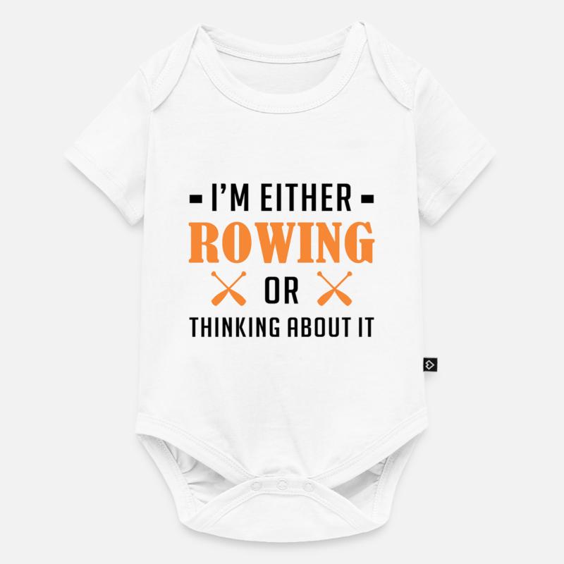Canottaggio canottaggio canottaggio canottaggio Canottaggio Sport acquatici Canottaggio - Body Premium a maniche corte per neonati  - bianco