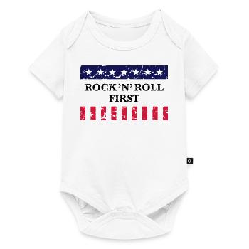 Stars & Stripes First Vintage - Body à manches courtes Premium Bébé - blanc - Devant