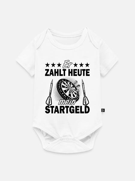 Darts Dart - Baby Premium Kurzarmbody - Weiß