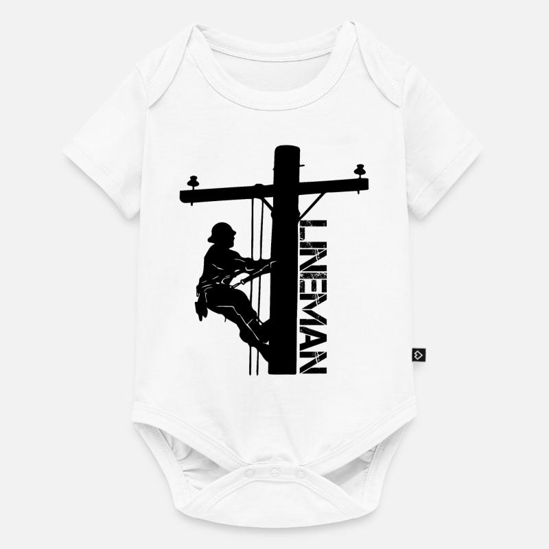 Lineman - Body à manches courtes Premium Bébé - blanc